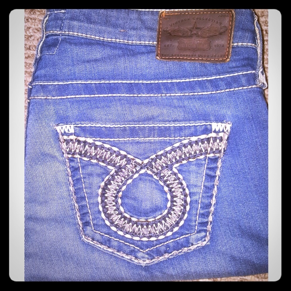 SOLD Big Star Vintage Skinny Jeans Size 31×30
